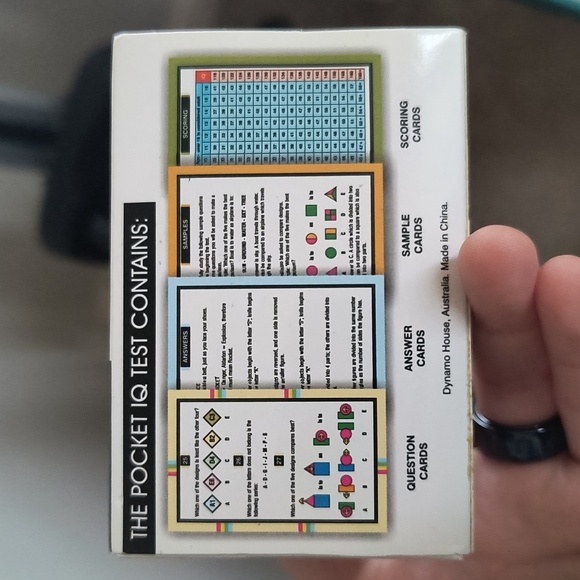 Pocket IQ Test - Picture 2 of 2